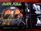 OVERKILL-Under the Influence-LP 1st german press Megaforce-metallica,anthrax