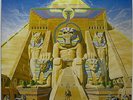 IRON MAIDEN Powerslave 1984 US ORG LP Textured Sleeve METAL Minty 