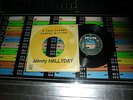TRES RARE SP JUKE BOX POCHETTE CIBLE JAUNE JOHNNY HALLYDAY  A TOUT CASSER+1