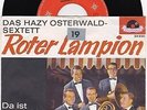 HAZY OSTERWALD SEXTETT  7” Single  ROTER LAMPION  von 1962