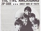 FIVE AMERICANS Zip Code RARE Holland 45 UNIQUE dutch p/s SUPERB garage 45 HEAR