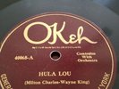 SOPHIE TUCKER 78rpm Hula Lou Ive Got A Cross Eyed Papa OKEH 40068  E++
