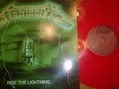Ride the lightning - Metallica green cover Bernett LP