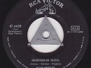 Elvis Presley Single , HEARTBREAK HOTEL -  ARMY Pressung 