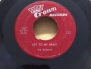 THE ROBBINS doo-wop r&b rocker 45 All I Do Is Rock/Key To My Heart   Crown