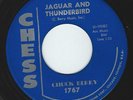 CHUCK BERRY- JAGUAR AND THUNDERBIRD / OUR LITTLE RENDEZVOUS - CHESS 45RPM (1960)