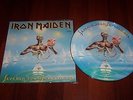 IRON MAIDEN SEVENTH SON OF A SEVENTH SON PICTURE DISC VINYL LP WITH BANNER.EX.