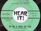 DOO-WOP 45 - THE CLICKETTES 'To Be A Part Of You' - RARE NYC GIRL GROUP Hear It