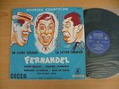LOUIS DE FUNES / FERNANDEL Un client serieux 50's LP DECCA COURTELINE