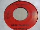 THE WANTED Here to Stay 45 DETROIT SOUND 60s garage VG+