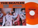THE BEATLES 45 + PICTURE SLEEVE RARE PROMO ORANGE VINYL BESAME MUCHO/TO KNOW HIM