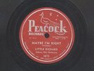 Little Richard Johnny Otis Orch. Maybe I'm Right 78 rpm 10