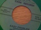 Determinations - Easy Problem / Sweet Night Dew Zion Records Ska 45 Japaneseband