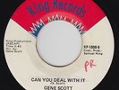 Modern Soul Boogie 45 - Gene Scott - Can You Deal With It - King - mp3