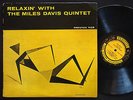 MILES DAVIS Relaxin' LP PRESTIGE 7129 US 1958 JAZZ NJ RVG DG MONO John Coltrane