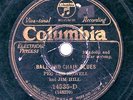 PEG LEG HOWELL & JIM HILL, Ball And Chain Blues, Columbia 14535, G++::G+
