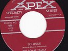 Canada Garage Punk 45 - The ROYAL FAMILY - Solitude / Sometimes