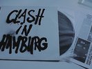 THE CLASH . in hamburg LP + NEWSPAPER rare 80s Press * Joe Strummer KBD Punk RAR