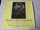BEETHOVEN Choral Symphony HMV ALP 1286 & ALP 1287 gold and red EX