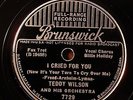 TEDDY WILSON w BILLIE HOLIDAY BRUNSWICK I Cried For You E+