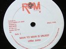 LITTLE JOHN Man To Man Is Unjust / FREDDIE MCGREGOR Rock This Session ROOTS 12
