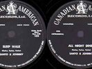 Santo & Johnny 78 RPM Rock'N Roll Record Sleep Walk / All Night diner