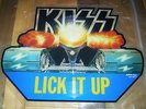 KISS,LICK T UP,TANK PICTURE DISC 80s