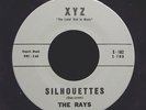 THE RAYS SILHOUETTES W / DADDY COOL  XYZ RECORDS DOO WOP 45 NM 