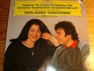 ARGERICH ECONOMOU Tchaikovsky Rachmaninov LP DG Digital