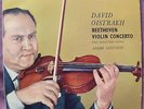 RARE Columbia SAX 2315 David Oistrakh BEETHOVEN VIOLIN CONCERTO