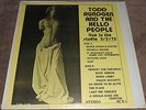 TODD RUNDGREN & THE HELLO PEOPLE “Live In the Studio 5/2/72 Rock Psych Sealed