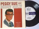 BUDDY HOLLY - PEGGY SUE -  EP VINYL RECORD