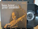 GENE AMMONS BOSS TENOR PRESTIGE DG RVG STEREO RARE JAZZ LP