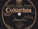 COLUMBIA 14202-D - CLARA SMITH - PERCOLATIN' BLUES - VG+