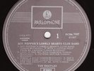 BEATLES NZ LP - Sgt Pepper, New Zealand 80's Parlophone label
