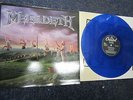 MEGADETH YOUTHANASIA LP BLUE WAX EX EX IRON MAIDEN SLAYER NIRVARNA FOO FIGHTERS