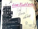 JOHN HIATT RIOT WITH HIATT PROMO ONLY LIVE BOOTLEG CONCERT SIGNED NICELY LP VINY