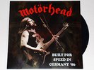 Motorhead 'Built For Speed' Live in Hamburg '86 Dark Blue Marble Color LP 100cop