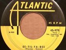 Rare '52 R&B / Doo Wop 45 THE TILTERS Ee-Til-Ya-Dee on Atlantic #979 LISTEN