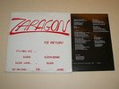 ZARAGON - NO RETURN LP NM RARE PRIVATE DANISH PROG NEW WAVE PSYCH COSMIC LISTEN