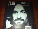 CHARLES MANSON LIE THE LOVE AND TERROR CULT W/ POSTER *ORIG. 1970* INSANELY RARE