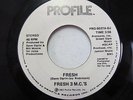 FRESH 3 M.C.'S Fresh PROFILE Electro Rap WHITE LABEL PROMO VG++
