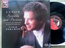 HMV Digital BACH Sonatas & Partitas for Solo Violin PERLMAN 1988 2LP Box *NM*