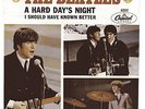 Beatles Original U.S. 1964 Picture Sleeve and 45 'A Hard Day's Night'   M-