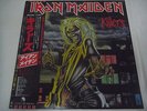 IRON MAIDEN-Killers JAPAN 1st.Press w/OBI, POSTER NWOBHM Metallica Scorpions