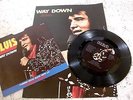 ELVIS PRESLEY   WAY DOWN   1977 RCA PB-10998   W/PS & THE 'WAY DOWN' SHEET MUSIC