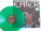 EATER - THE ALBUM - SIGNED/AUTOGRAPHED -GREEN VINYL PUNK/NEW WAVE