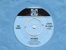 THE KINKS *VICTORIA/ MR. CHURCHILL SAYS* 1969 PYE  M-