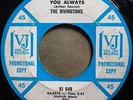* RIVINGTONS I Love You Always RARE NORTHERN SOUL 45  VJ wlp HEAR