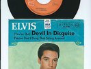 ELVIS Rarität Devil in disguise GOSPEL-Cover orange label Germany 1969
